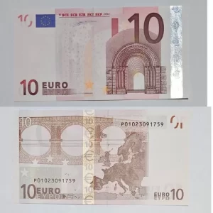 Counterfeit €10 Euro Bills